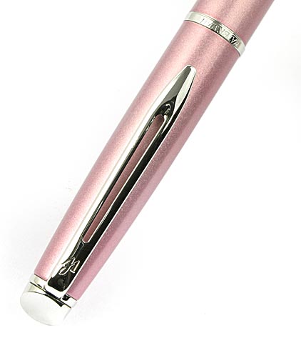 Stylo bille H�misph�re satin� rose attributs chrom�s de Waterman - photo 3