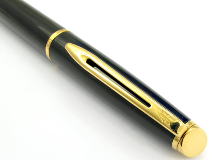 Stylo plume H�misph�re Noir de mars attributs dor�s de Waterman - photo 2