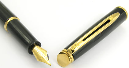 Stylo plume H�misph�re Noir de mars attributs dor�s de Waterman - photo 4