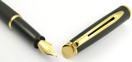 Stylo plume H�misph�re Noir mat attributs dor�s de Waterman - photo 4