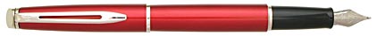 Stylo plume H�misph�re Comet Red attributs chrom�s de Waterman, cliquez pour plus de d�tails sur ce stylo...