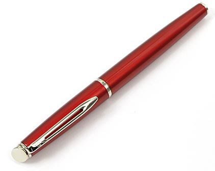 Stylo plume H�misph�re Comet Red attributs chrom�s de Waterman - photo.