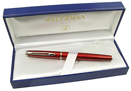 Stylo plume H�misph�re Comet Red attributs chrom�s de Waterman - photo 4