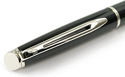 Stylo plume H�misph�re laqu� noir attributs chrom�s de Waterman - photo 3