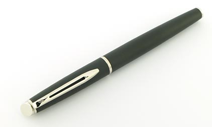 Stylo plume H�misph�re noir mat attributs palladi�s Waterman - photo 2