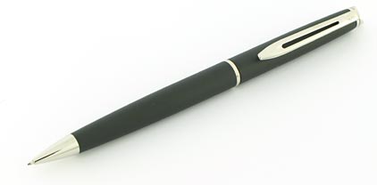 Portemine H�misph�re noir mat attributs palladi�s Waterman - photo.