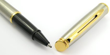 Roller H�misph�re Acier satin� attributs dor�s de Waterman - photo 4