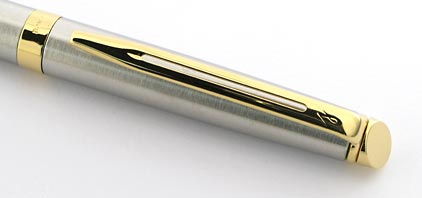 Stylo bille H�misph�re acier attributs dor�s de Waterman - photo 2