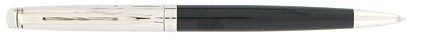 Stylo bille H�misph�re Deluxe noir attributs palladi�s de Waterman