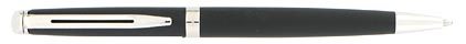 Stylo bille H�misph�re noir mat attributs palladi�s de Waterman, cliquez pour plus de d�tails sur ce stylo...