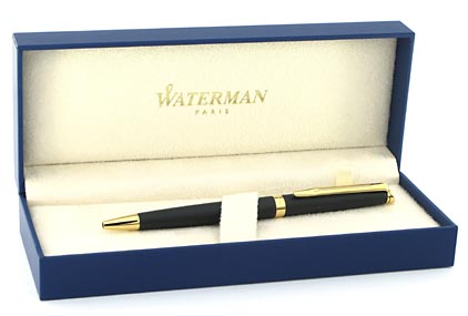 Stylo bille H�misph�re noir mat attributs dor�s de Waterman - photo 3