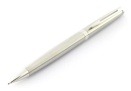 Portemine 0,5 H�misph�re acier attributs palladi�s de Waterman - photo.