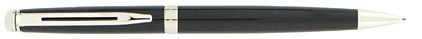 Portemine 0,5 H�misph�re laqu� noir attributs palladi�s de Waterman, cliquez pour plus de d�tails sur ce stylo...