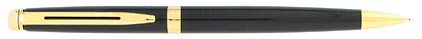Portemine 0,5 H�misph�re laqu� noir attributs dor�s de Waterman