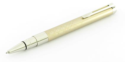 Stylo bille Perspective Champagne attributs palladi�s de Waterman - photo.