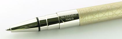 Stylo bille Perspective Champagne attributs palladi�s de Waterman - photo 3