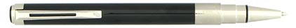 Stylo bille Perspective laqu� noir attributs palladi�s de Waterman, cliquez pour plus de d�tails sur ce stylo...