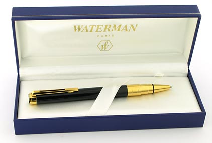 Stylo bille Perspective laqu� noir attributs dor�s de Waterman - photo 4