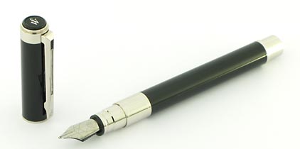 Stylo plume Perspective laqu� noir attributs palladi�s de Waterman - photo 3
