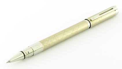 Roller Perspective Champagne attributs palladi�s de Waterman - photo.