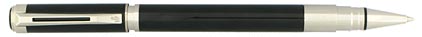 Roller Perspective laqu� noir attributs palladi�s de Waterman, cliquez pour plus de d�tails sur ce stylo...