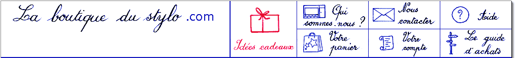 Bienvenu � la boutique du stylo - Accueil
